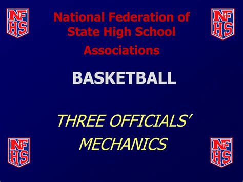 national federation of high school officials