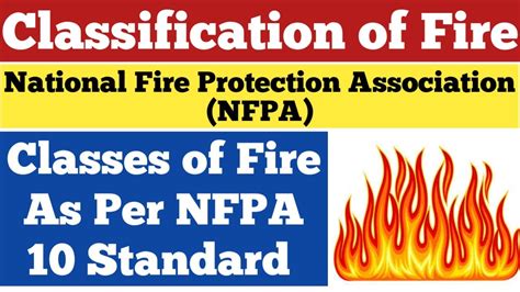 national fire safety standards