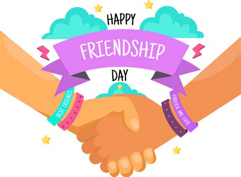 national friendship day clipart