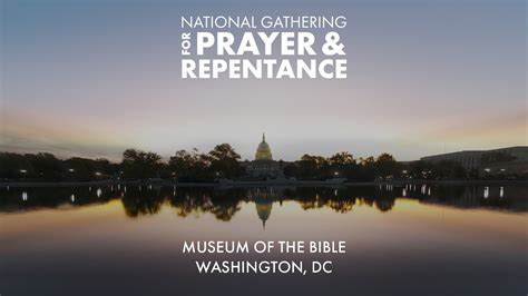 national gathering for prayer and repentance