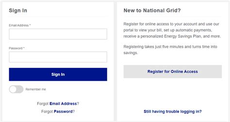 national grid account sign in