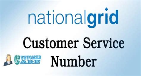 national grid customer service number