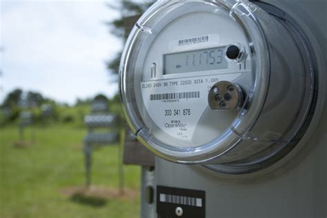 national grid new electric meter installation