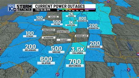 national grid outage ny map