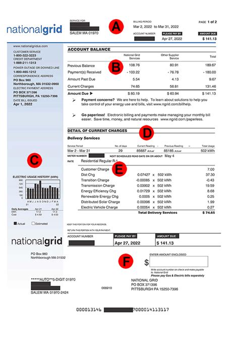 national grid prices for mass