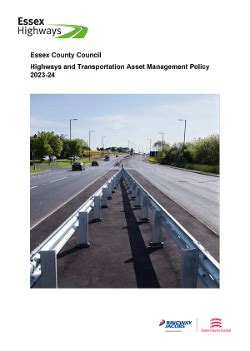 national highways asset management policy