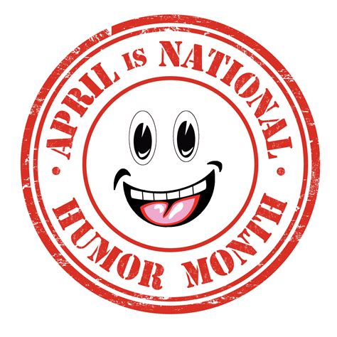 national humor month 2023 clip art