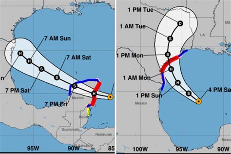 national hurricane center forecasts