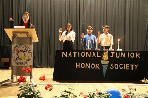 national junior honor society age