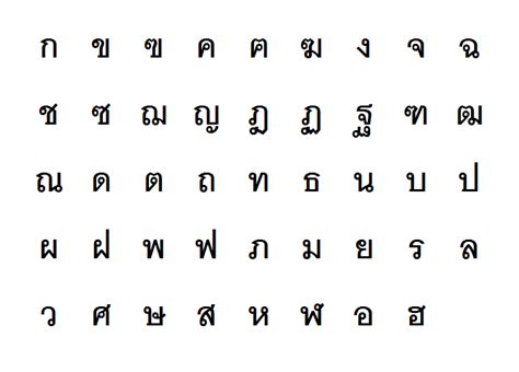 national language of thailand