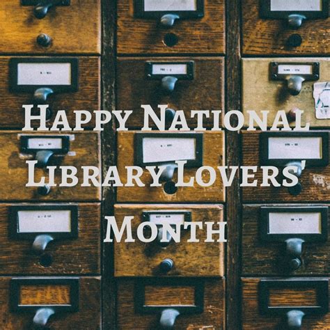 national library lovers month images