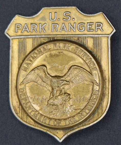 national park ranger badge