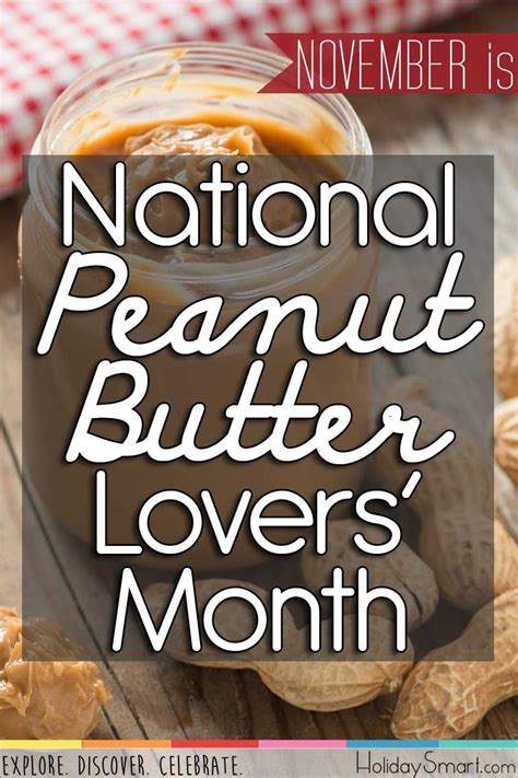 national peanut butter lovers month