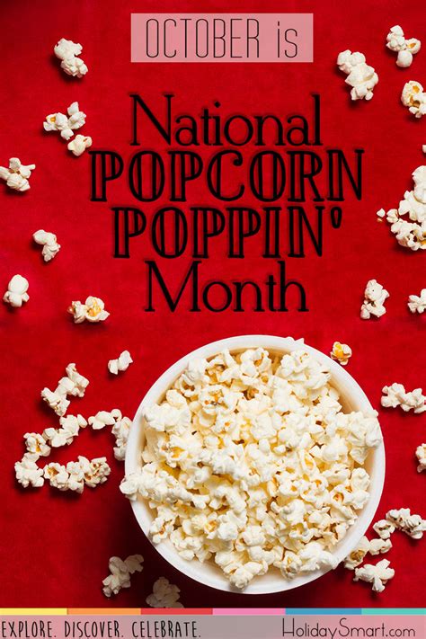 national popcorn popping month