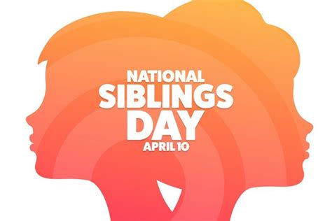 national siblings day 2024 clip art