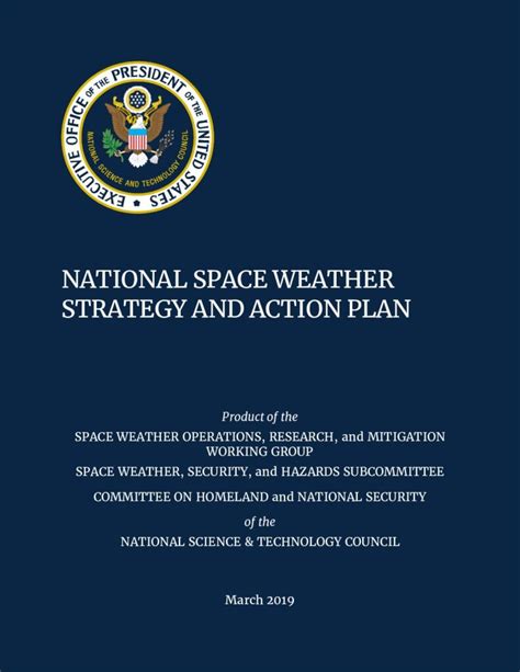 national space weather strategy
