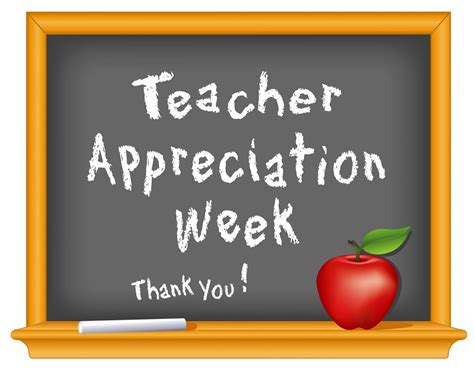 national teachers appreciation week