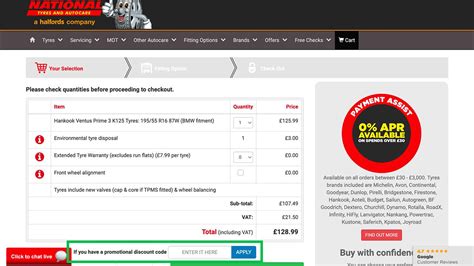 National Tyres Discount Code Mot