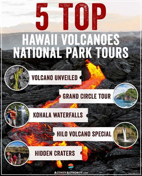 national volcano park hawaii tours