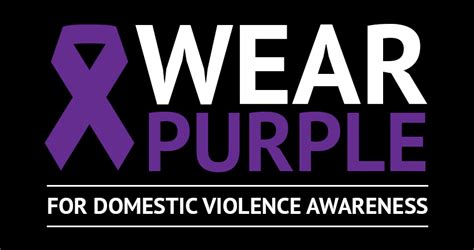 national wear purple day domestic violence