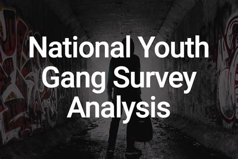 national youth gang survey 2020