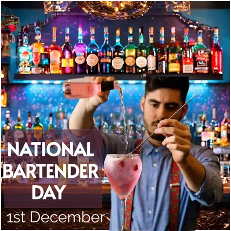 National Bartender Day background. 14422432 Vector Art at Vecteezy