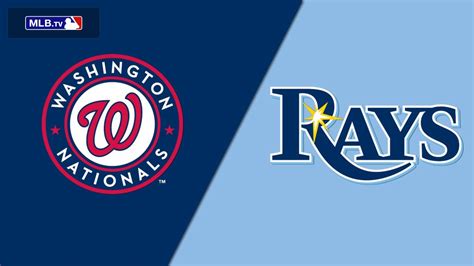 Nationals vs Rays: A Clash of Bats and Bullpens to Watch