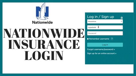 nationwide insurance login uk