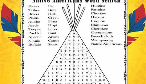 Lists of Native American words from dozens of different Indian
