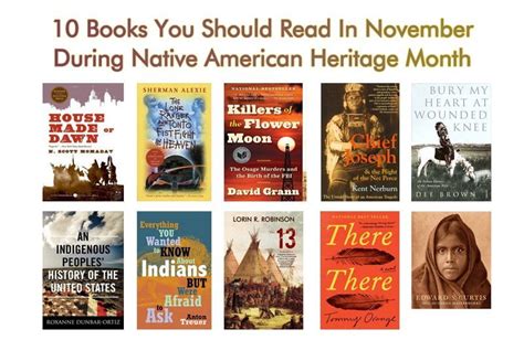 native american heritage month novels