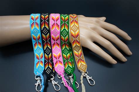 Native Beaded Wristlet