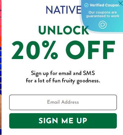 Native Coupon 2021