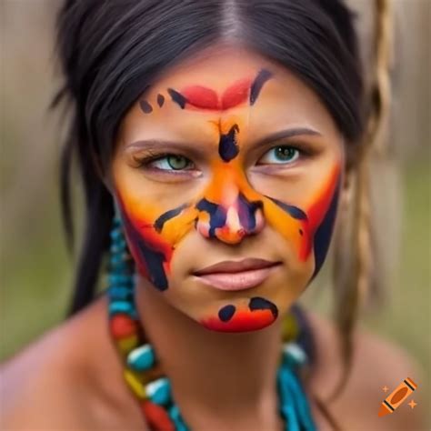 Native Face Painting