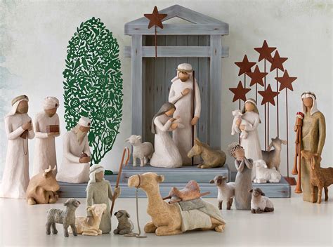 Nativity Animals Willow Tree