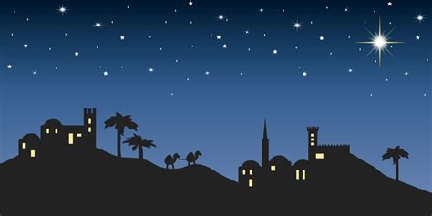 Nativity Bethlehem Backdrop
