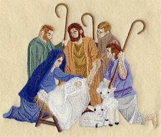 Nativity Machine Embroidery Designs