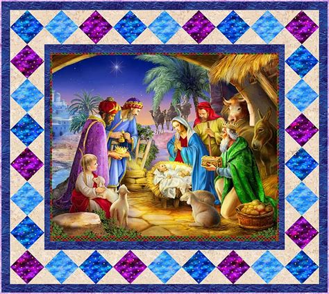 Nativity Quilt Pattern Free