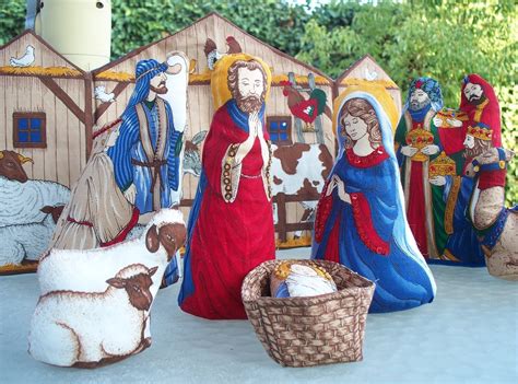 Nativity Set Fabric
