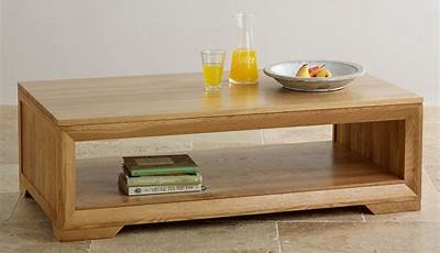 Natural Oak Coffee Tables