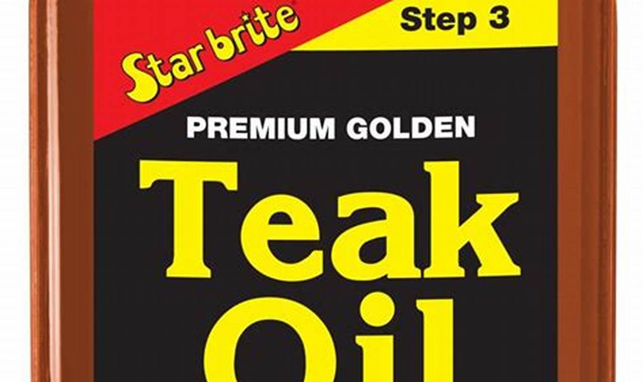 natural teak furniture oil