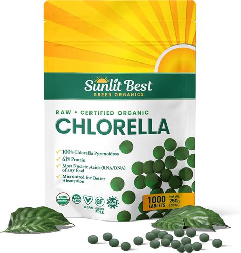 Natural Chlorella Supplements