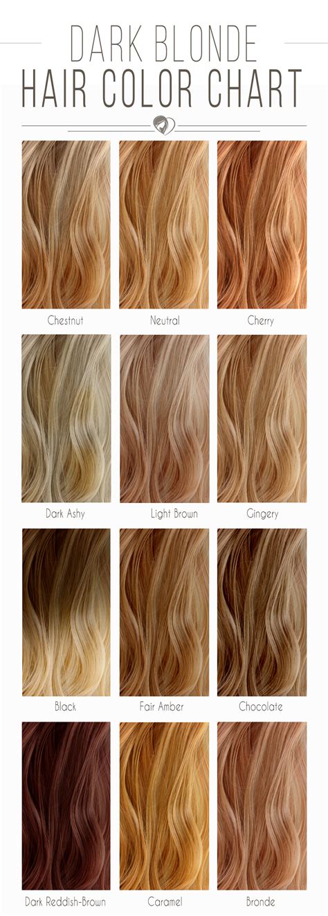  79 Stylish And Chic Natural Dark Blonde Hair Color Chart Trend This Years