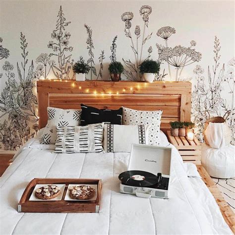 natural elements in bedroom decor