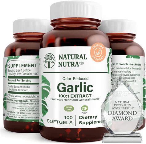 Natural Garlic Supplement