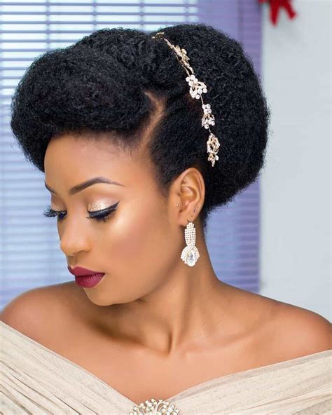  79 Popular Natural Hair For Wedding Trend This Years