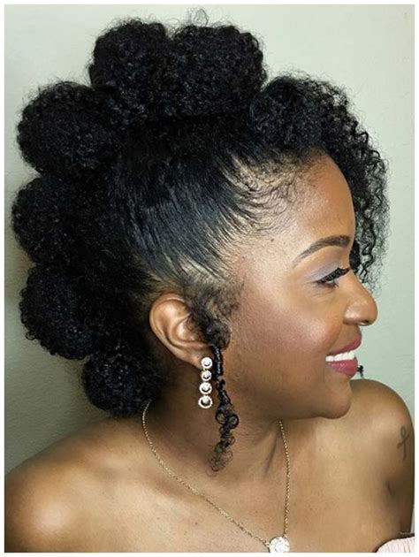  79 Gorgeous Natural Hair Updos For Formal Events For New Style