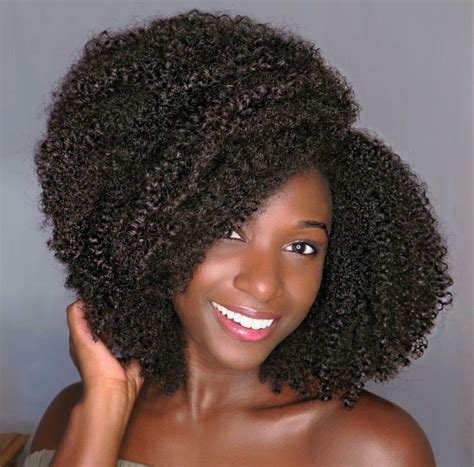 Stunning Natural Hairstyles For Type 4B Hair With Simple Style