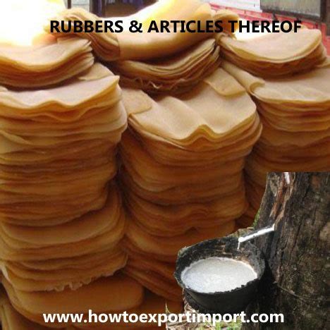 Natural Rubber Hs Code
