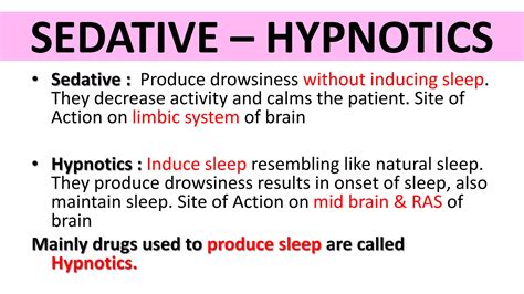 Natural Sedative-Hypnotics