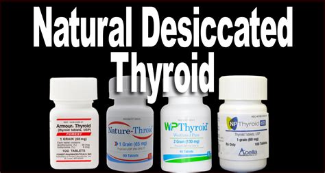 Natural Thyroid Brands